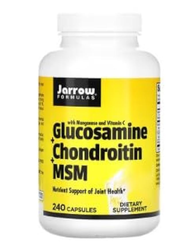 Jarrow Formulas Glucosamina + Condroitina + MSM - 240 c