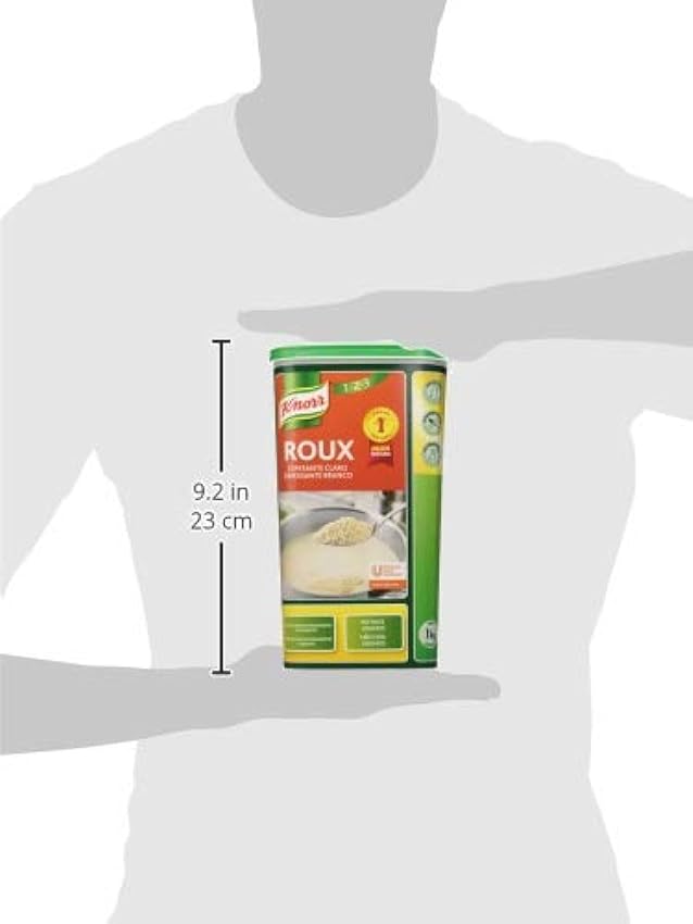 Knorr - Roux Espesante Claro Sin Lactosa deshidratado - bote 1kg GyuFpEH2