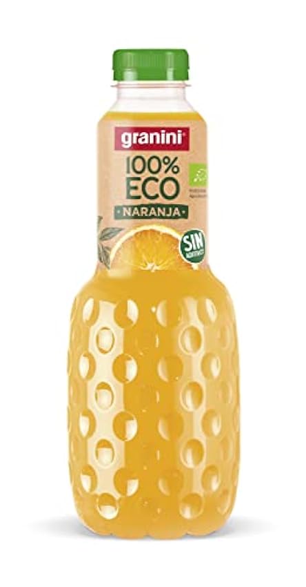 Zumo de Naranja ecológico Sin aditivos ni azúcares añadidos 100% Fruta Ecológica Pack 6 x 1L Granini 100% ECO GdtiLP2n