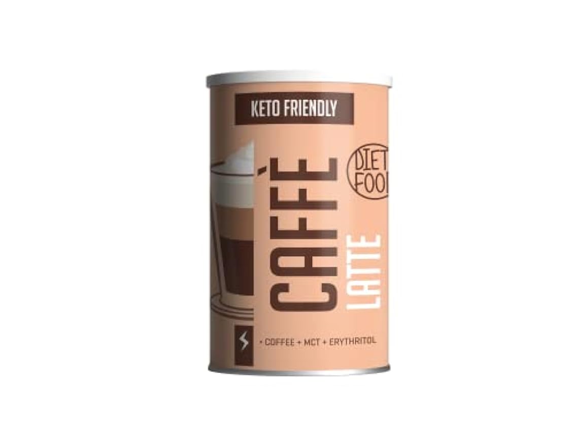 Diet-Food Keto Coffee Latte 300g Kohlenhydratarmes & Ke