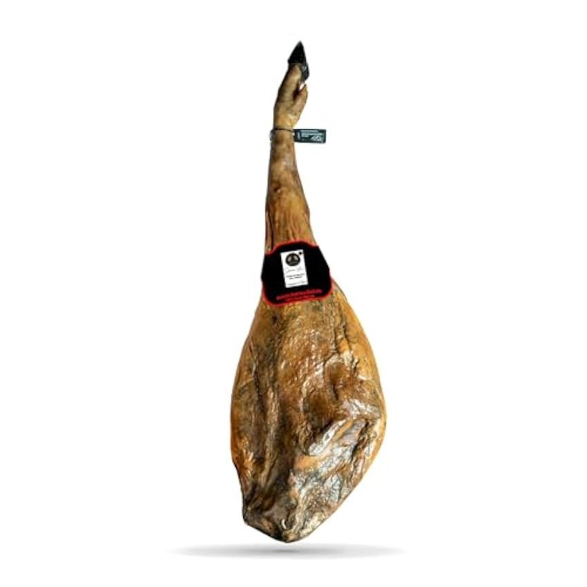 Rivera - Jamón Ibérico - de Bellota - Curación de 36 meses - Calidad Gourmet - Jamón de Pata Negra - Peso pieza entera de 8,5 a 9 kgs - Jamones Ibéricos l5uboC1g