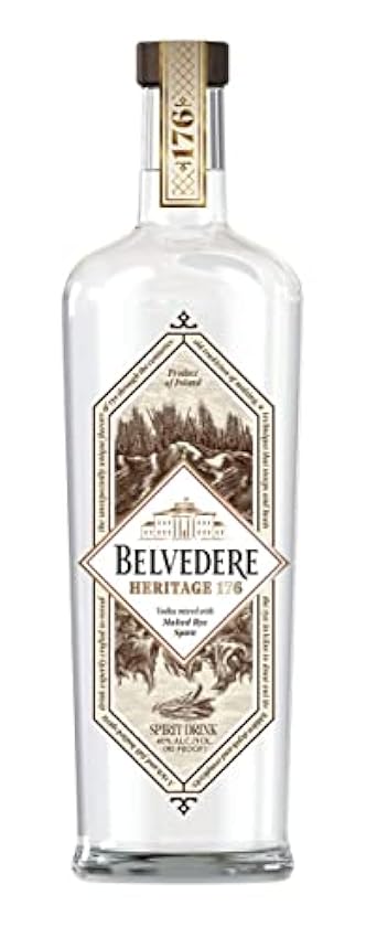 Belvedere Heritage 176 Spirit Drink 40% Vol. 0,7l GtzBSRgm