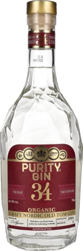 Purity 34 CRAFT NORDIC OLD TOM Organic Gin 43% Vol. 0,7