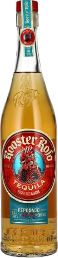 Rooster Rojo REPOSADO Tequila 100% de Agave 38% Vol. 0,7l & AÑEJO Tequila 100% de Agave 38% Vol. 0,7l jNznBGhj