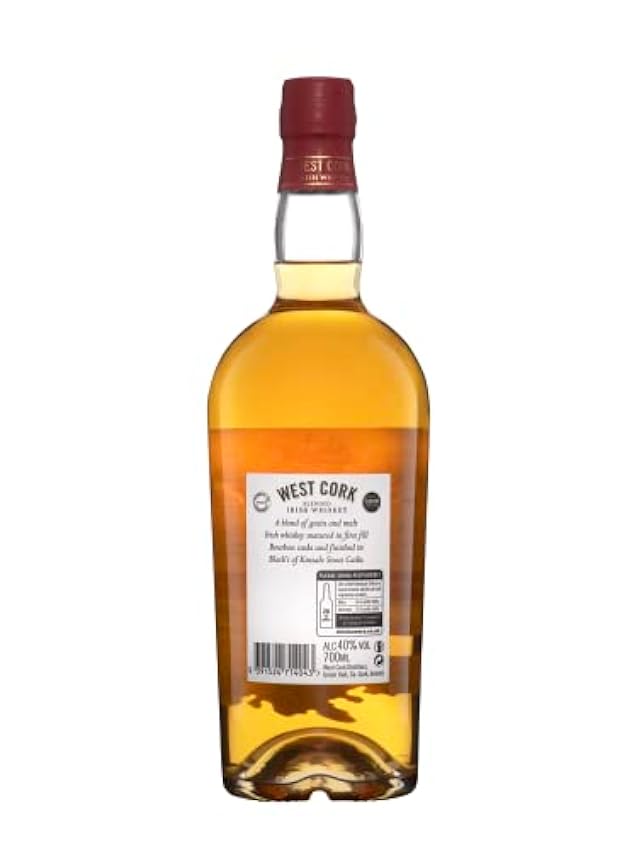 West Cork Blended Irish Whiskey IRISH STOUT CASK FINISH 40% Vol. 0,7l nN02EtPB