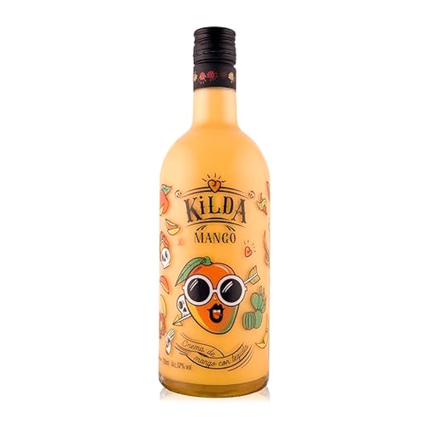 KILDA | Crema de Mango con Tequila | 700 ml | Fusión de