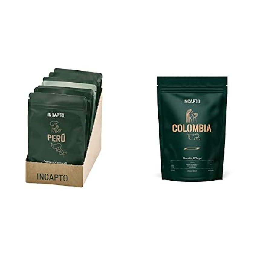 Incapto Coffee - Pack Degustación Worldwide 10 Cafés de