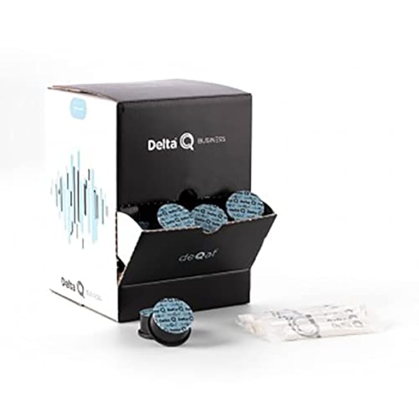 Delta Q - Cápsulas de Café Kit Basic DeQaf - 100 Cápsul