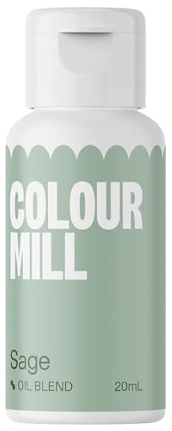 Colour Mill Next Generation Food paint, oil base (sage 20ml) pDzsHbkd