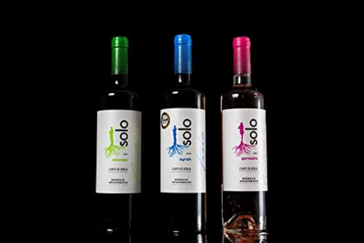 SOLO TIÓLICO - Vino Blanco Denominación de Origen Campo de Borja - Variedad 100% Moscatel de Alejandría grano menudo - Botella - 0,75L P5927ulO