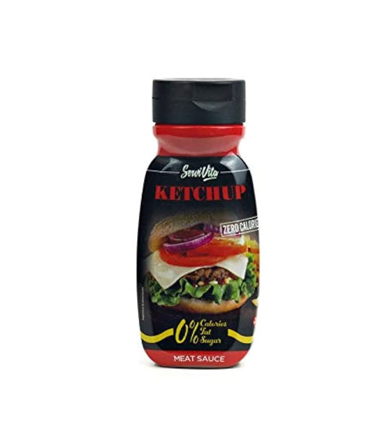 Servivita Salsa Ketchup sin Calorias - 305 ml GbaHscGO
