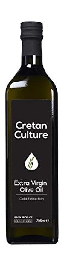 Cretan Culture - Aceite de oliva virgen extra, 750 ml, 