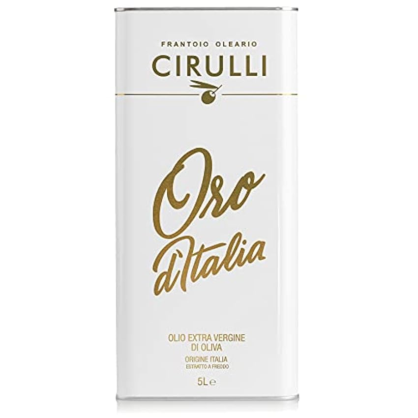 Aceite de oliva virgen extra italiano extraído en frío, lata EVO (5 Litros) HmUhbt9i