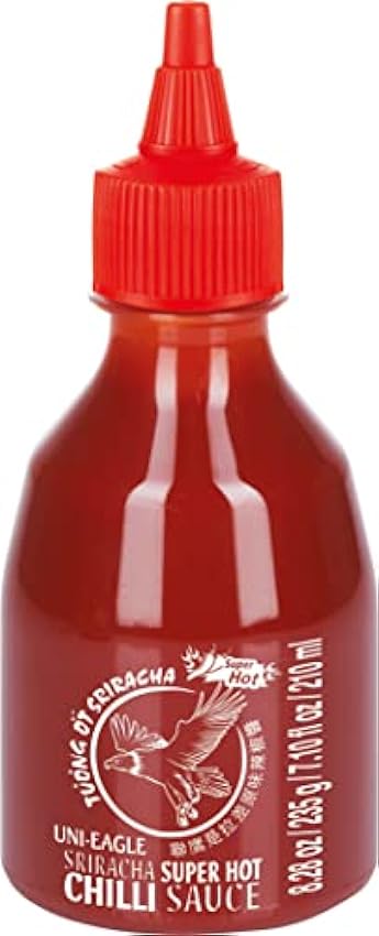 UNI-EAGLE Chilisauce, Sriracha sehr scharf, 235 g / 210 ml HpSylxt4