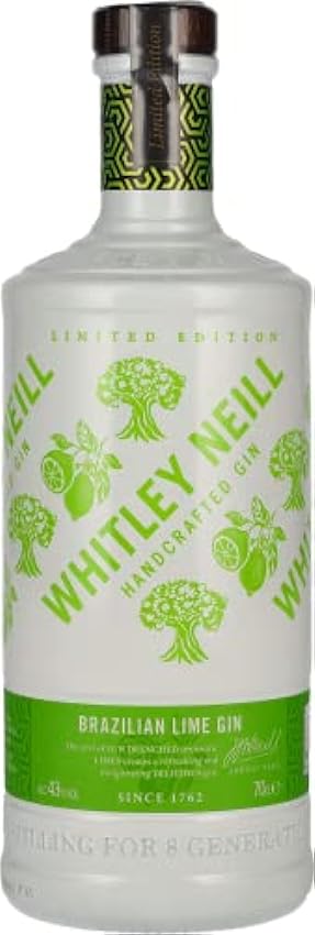 Whitley Neill BRAZILIAN LIME GIN Limited Edition 43% Vo