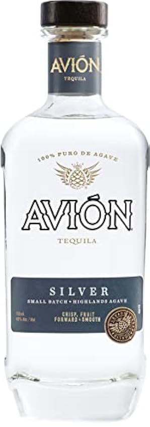 Avión Silver Single Origin Tequila Blanco - 700 ml + The Glenlivet 12 años Whisky Escocés de Malta Premium - 700 ml fW3EzSpB