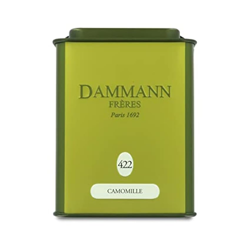 Dammann Camomille 422 - Infusión de Manzanilla, Lata de 35 gr - Dammann Frères PWirotfg