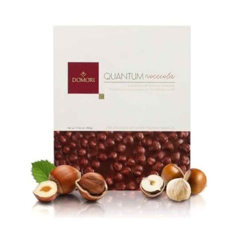 Domori® | Quantum Avellana Chocolate Leche con Avellana