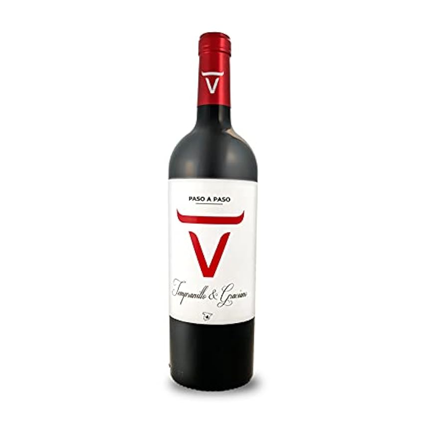 BODEGAS Y VIÑEDOS VOLVER | Vino Tinto Paso a Paso | Cosecha | Variedades Tempranillo y Graciano | Vino de la Tierra de Castilla | (1 Botella x 750 ml) Lrmd20Cv