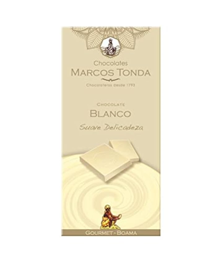 Chocolates Marcos Tonda – Chocolate Blanco Gourmet | Chocolate Con Leche 100g | Chocolate Gourmet | Desde 1793 pKW6Fkoz