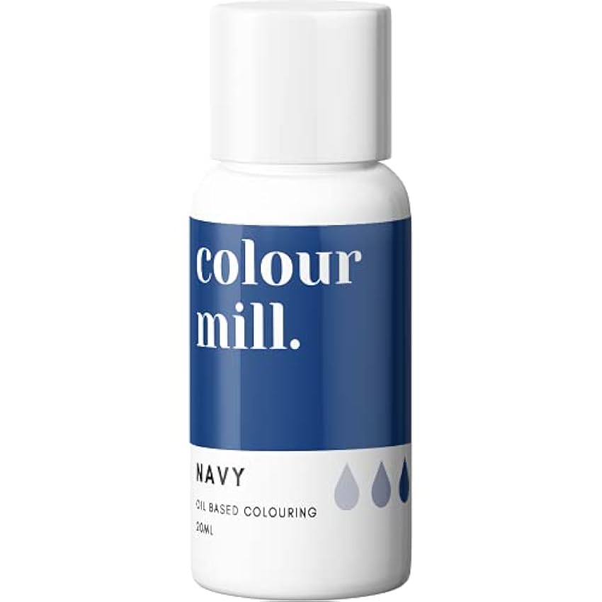 Colour Mill Next Generation - Colorante de aceite para alimentos (Baby Blue, 20 ml) PN4svJUU