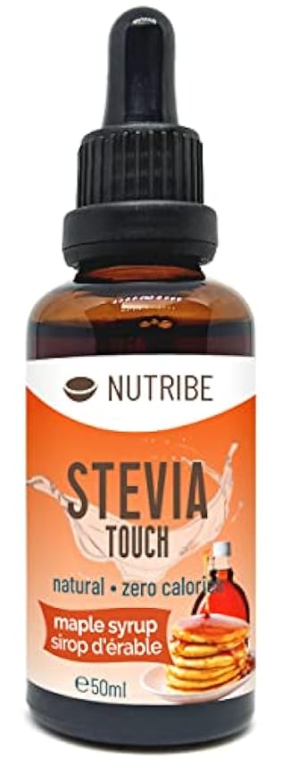 Stevia Touch 50 ml edulcorante natural de stevia | Arce – Sin azúcar, sin calorías, keto, paleo, vegano GeJ0h537