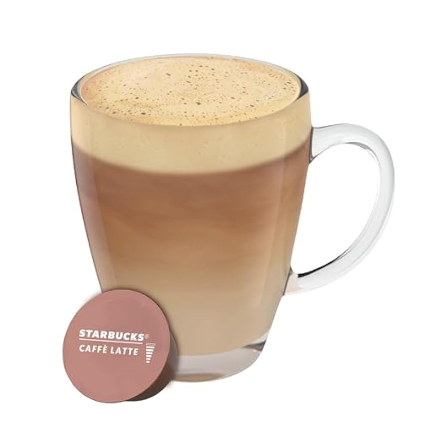 STARBUCKS Caffe Latte De Nescafe Dolce Gusto Cápsulas De Café, 72 Unidades (Paquete de 1) gXDMQS6h
