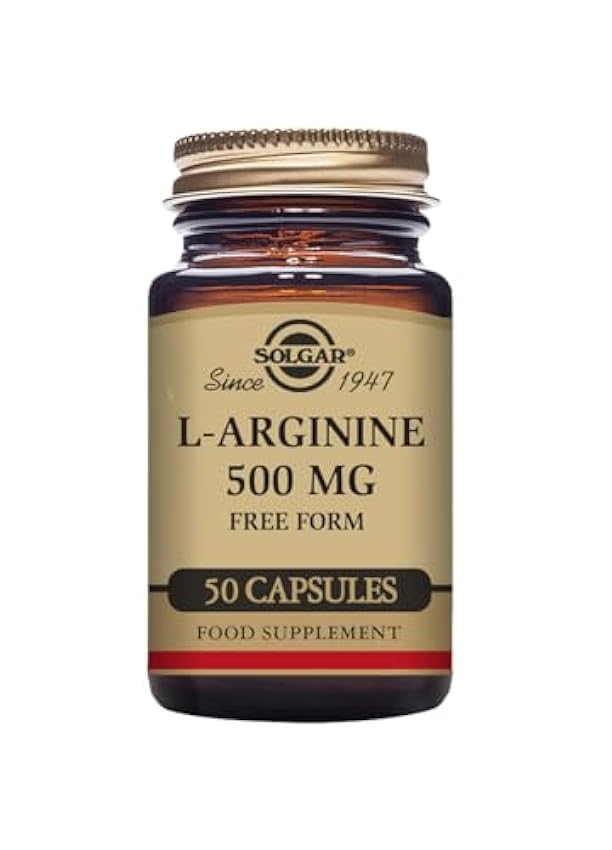 Solgar L-arginina 500 Mg, Cápsulas Vegetales 50 kqzZvdL