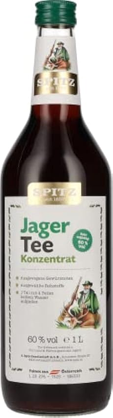 Spitz Jagertee Liqueur - 1000 ml ndbKpnjE