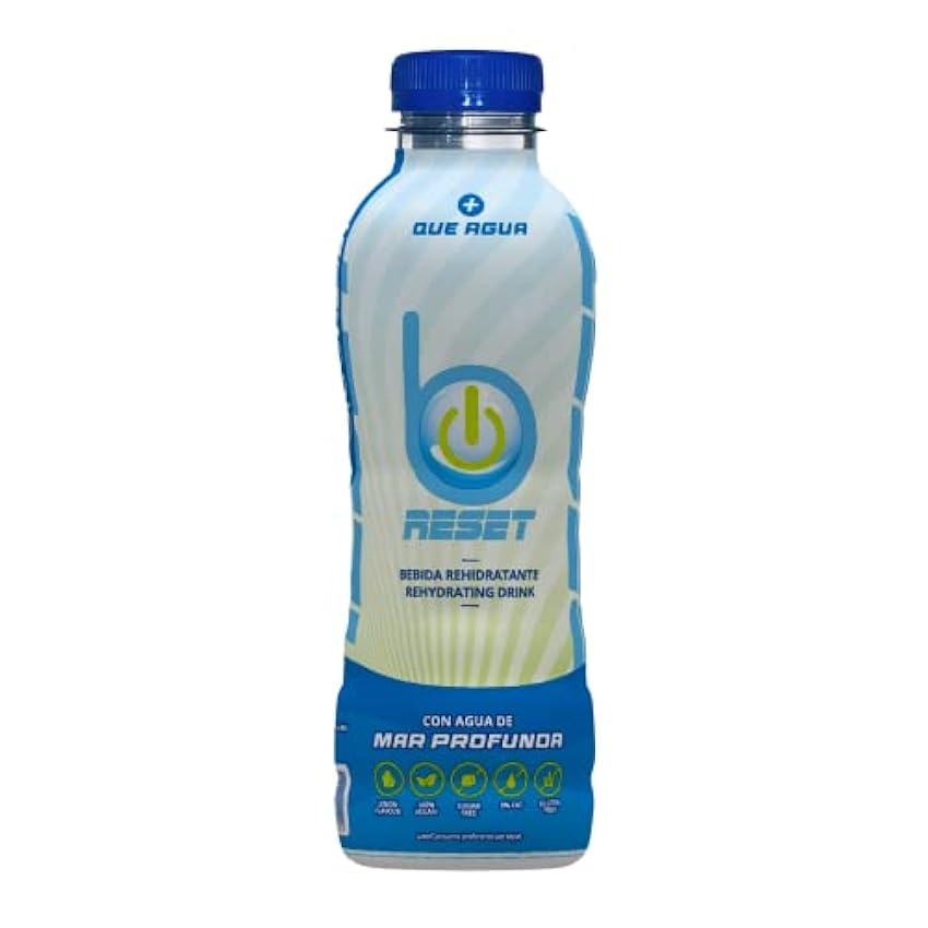 Bebidas rehidratante elaborada con agua de mar profunda sabor limón (4 pack de 500 ml) NmCH4Vii