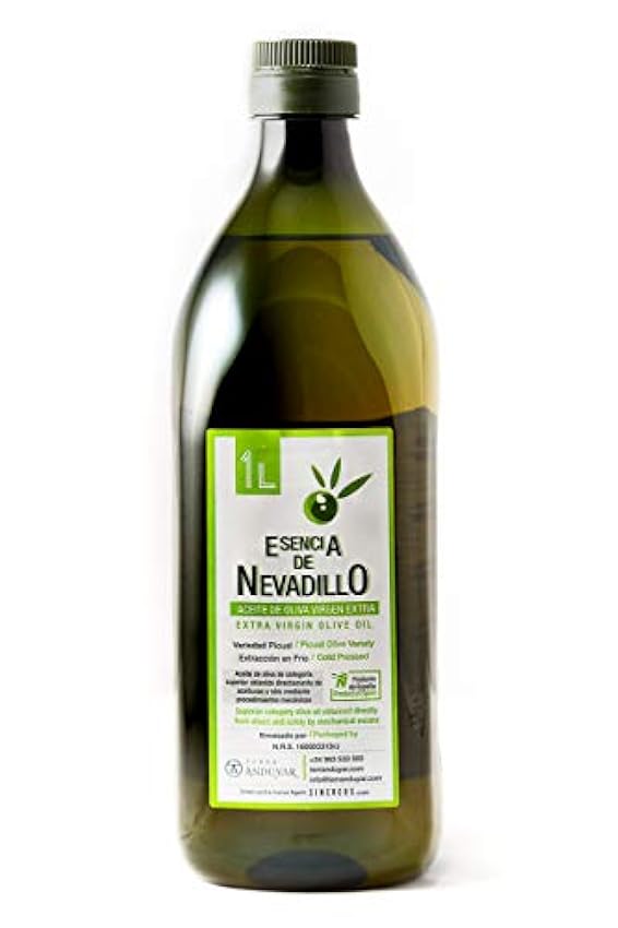Aceite de Oliva Virgen Extra Esencia de Nevadillo 1L - Botella 1 Litro g1hmpyQO