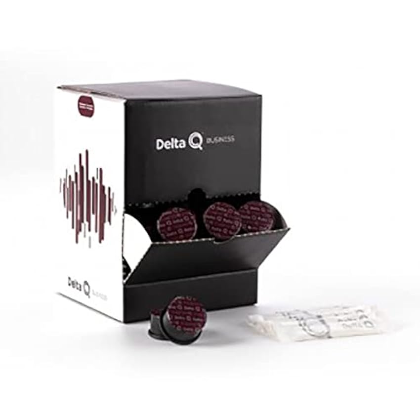 Delta Q - Cápsulas de Café Kit Plus MagnetiQ - 100 Cáps