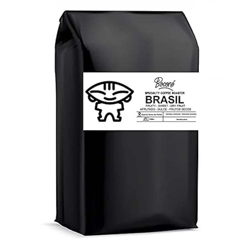Boconó Specialty Coffee - Café de especialidad en grano de Brasil - 500 g Arábica - Tueste medio - Proceso Post Cosecha Natural - ideal para cafetera Italiana V60 Chemex Aeropress - espresso krfkYtQ7
