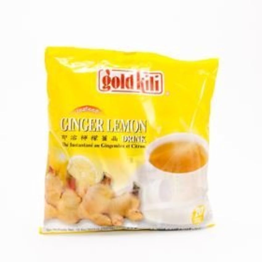 Oro Limón Jengibre bebida instantánea Kili 360g (20 bolsas de té) I6zFgDl8