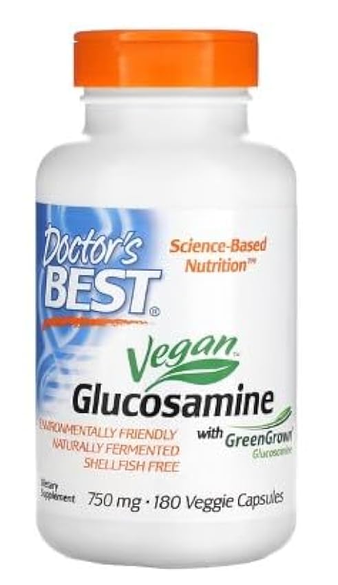 Doctor´s Best Glucosamina Vegana Sulfato con Green
