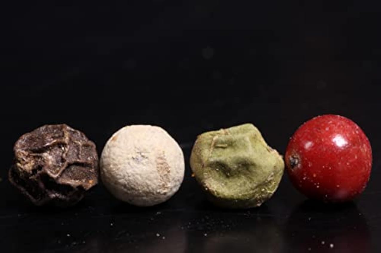Minotaur Spices | Pimienta de Colores, Entera | 2 x 500g (1 Kg) | Pimienta de Colores Hecha de Semillas Negras, Blancas, Verdes y Rosas h8V5jlQ6