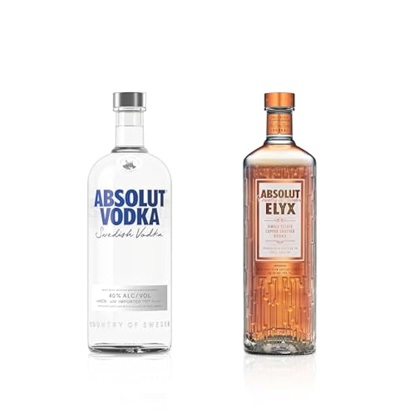 Absolut Vodka 1 L + Absolut Elyx Vodka Premium 700 ml O