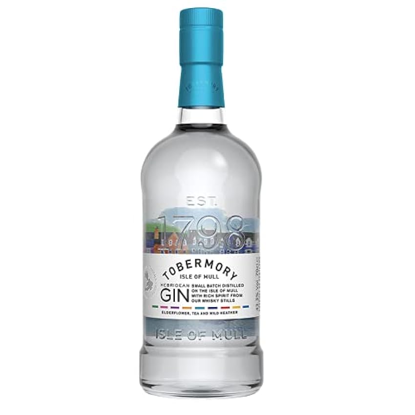 Tobermory Hebridean Isle of Mull Gin 43,3% Vol. 0,7l in Giftbox nsYHuU1D