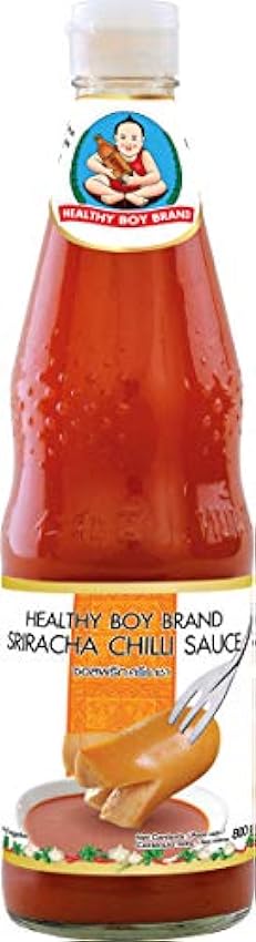 Healthy Boy Salsa De Chile Sriracha 800 g - Lot de 3 LCaLh879