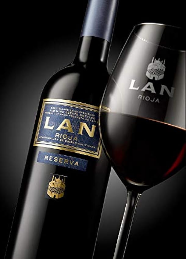 Vino Tinto LAN Reserva (D.O.Ca.Rioja) - 3 botellas de 750 ml - Total: 2250 ml IjnAEjU2