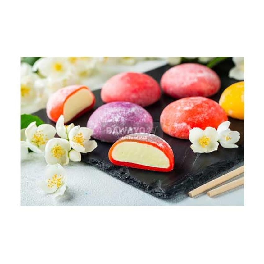TOKIMEKI Premium Custard Mochi – Sabor Kiwi – Paquete de 168 g + Heartforcards® Protección de envío pVWerVkR