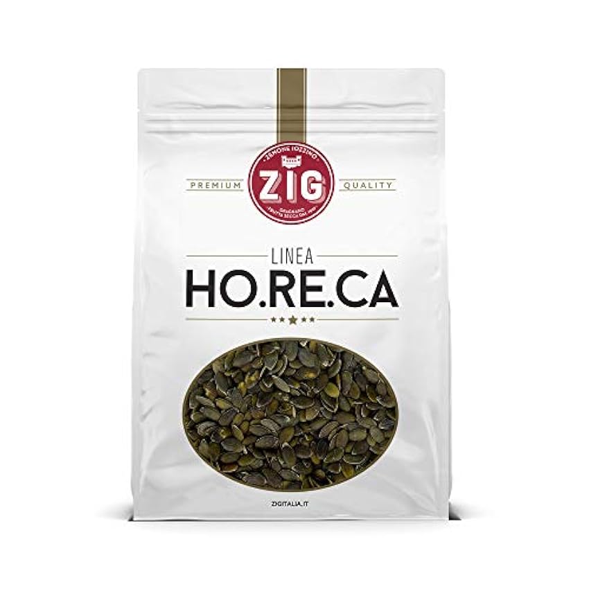 ZIG - HORECA - semillas de calabaza sin cáscara 1 Kg Ou