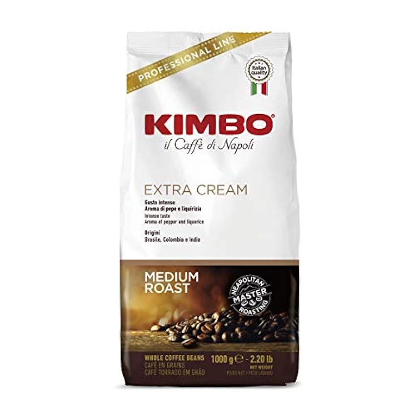 Kimbo Espresso Bar Extra Cream 1kg Kaffee ganze Bohne H