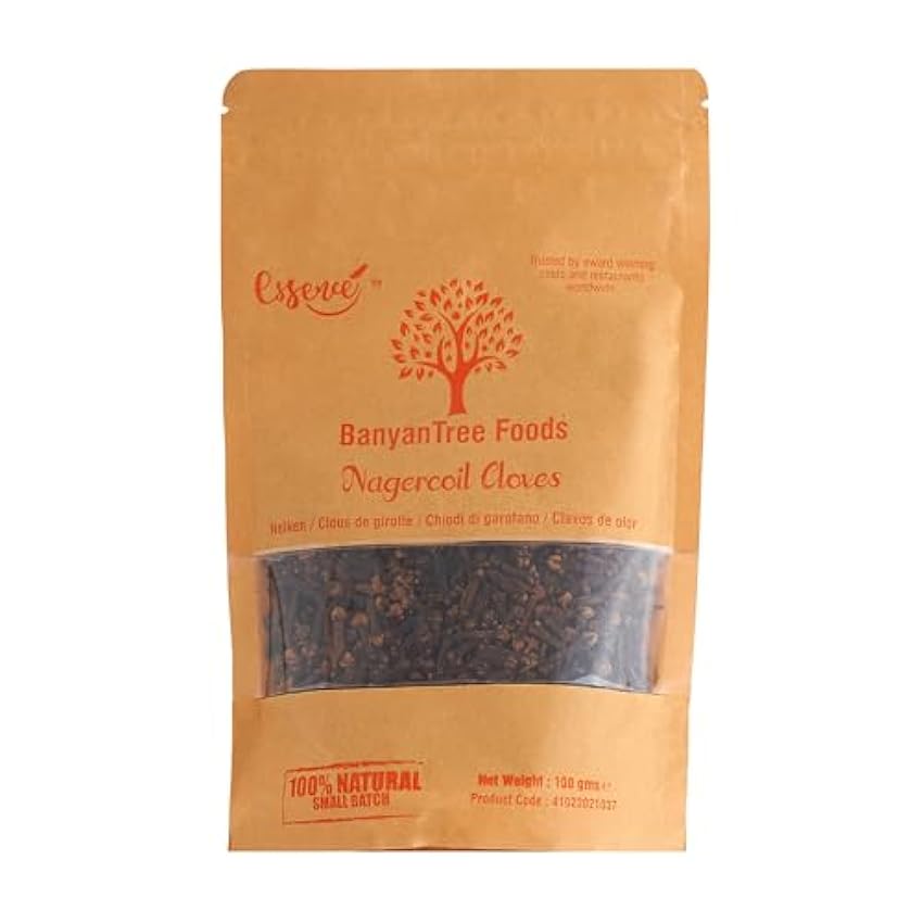 BanyanTree Foods Clavos Enteros (Cloves Whole) 100g, Clavos de olor~ All Natural ic9OMwrK