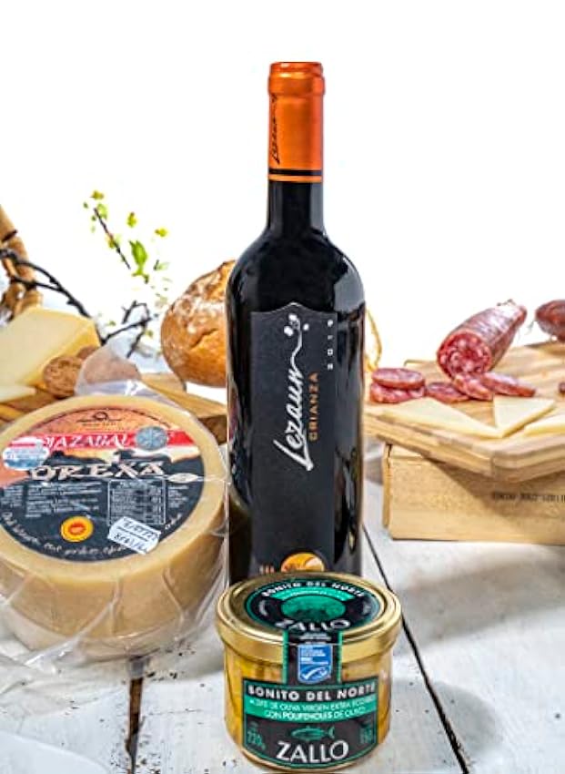 THE BASQUE gourmet - Cesta Gourmet para Regalar de Productos de Euskal Herria (LOTE 6) NIYfhadG