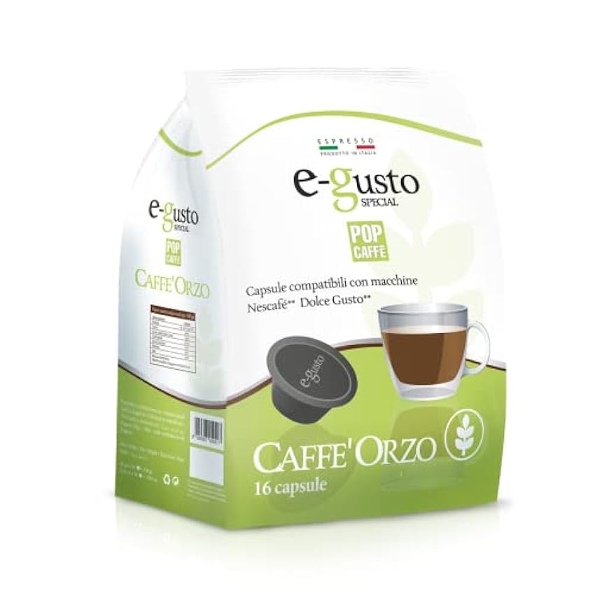 POP CAFFE´ Nescafé Dolce Gusto - 48 cápsulas de cebada compatibles FqHXpSjI