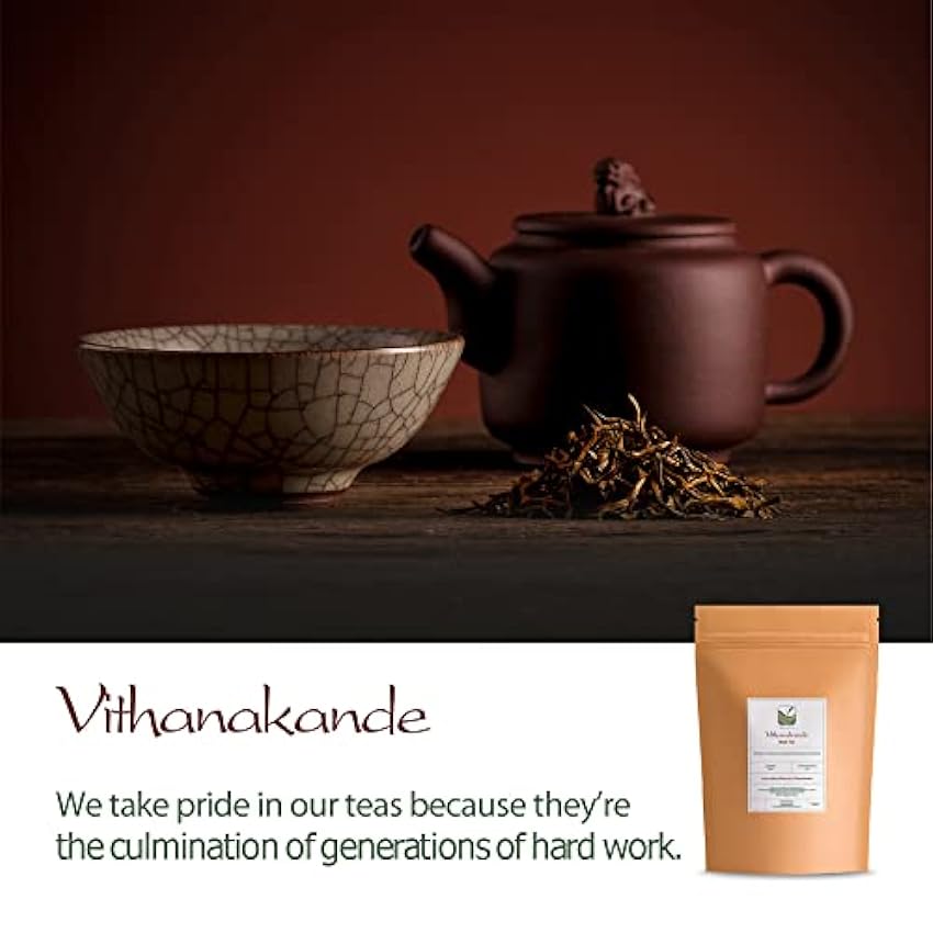 Hoja de té negro de Sri Lanka - Grado especial de Nuwara Eliya 100g iQlTJ1zP