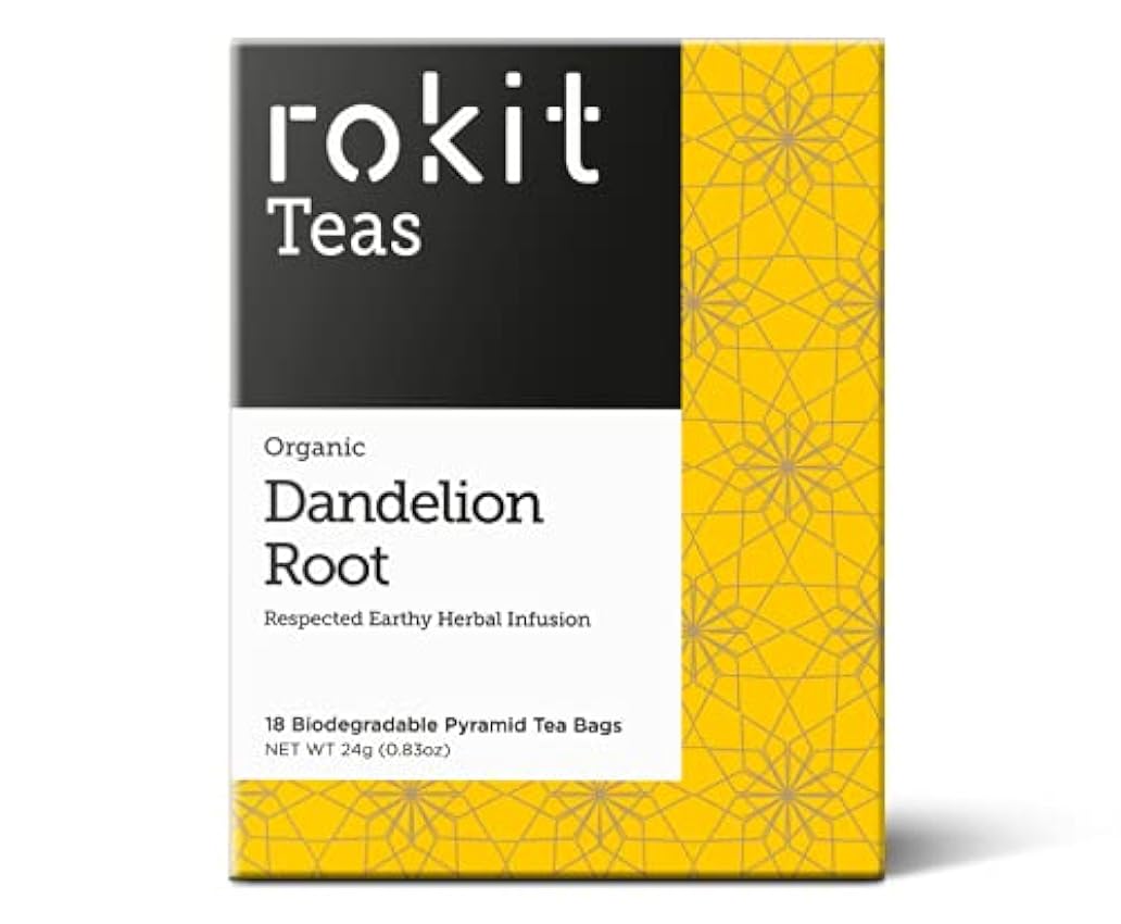 Rokit Teas | Raíz de Diente de León | Té de Hierbas | 1