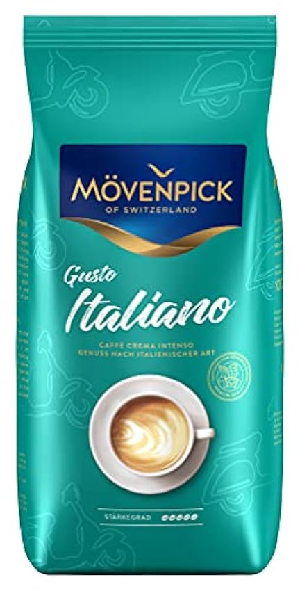 Movenpick Kawa ziarnista Gusto Italiano Crema 1 kg Fl1G