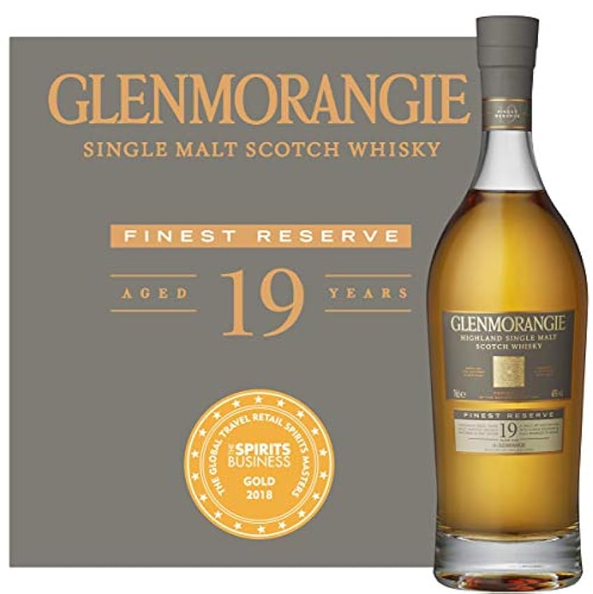 Glenmorangie 19 Years Old Finest Reserve Highland Single Malt Scotch Whisky in Gift Box - 700 ml IFXMzeu5